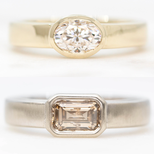 Mabel Setting - Midwinter Co. Alternative Bridal Rings and Modern Fine Jewelry