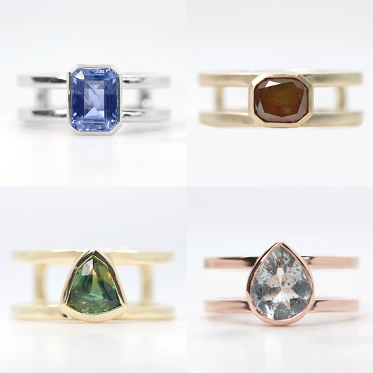 Mae Setting - Midwinter Co. Alternative Bridal Rings and Modern Fine Jewelry