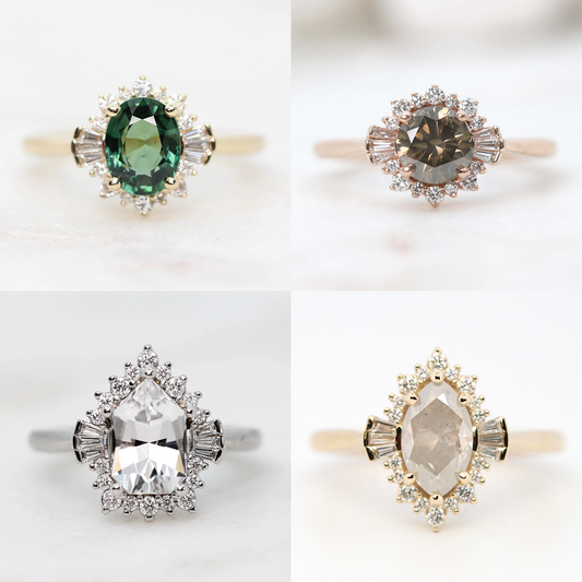 Meghan Setting - Midwinter Co. Alternative Bridal Rings and Modern Fine Jewelry