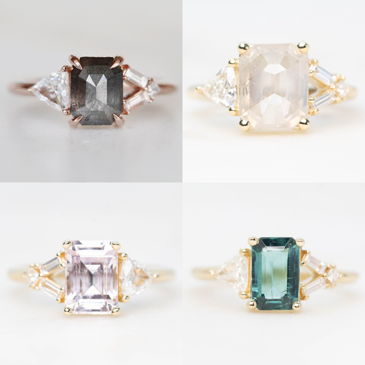Meridith Setting - Midwinter Co. Alternative Bridal Rings and Modern Fine Jewelry