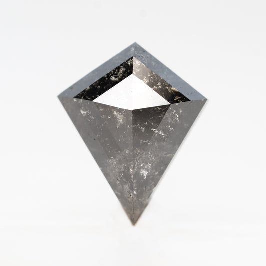 2.36 Carat Black Salt and Pepper Kite Diamond for Custom Work - Inventory Code NBK236 - Midwinter Co. Alternative Bridal Rings and Modern Fine Jewelry