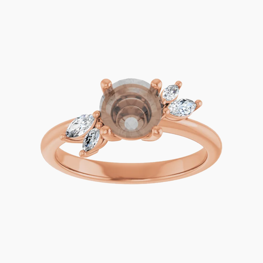 Neko Setting - Midwinter Co. Alternative Bridal Rings and Modern Fine Jewelry