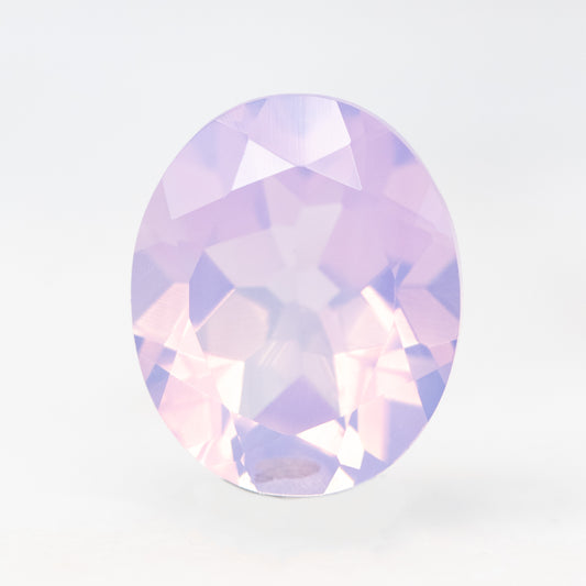 3.10 Carat Pink Oval Amethyst for Custom Work - Inventory Code OOA3133 - Midwinter Co. Alternative Bridal Rings and Modern Fine Jewelry