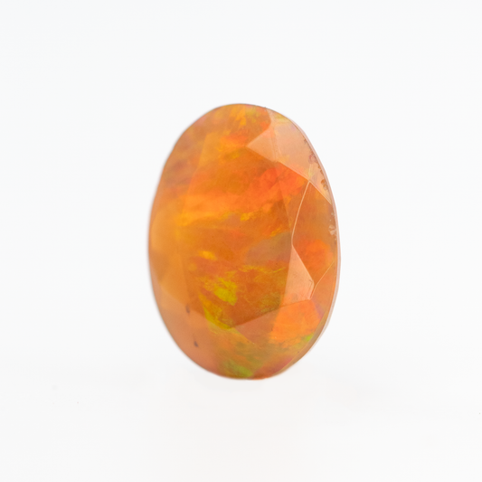 1.35 Carat Oval Fire Opal for Custom Work - Inventory Code OOO135