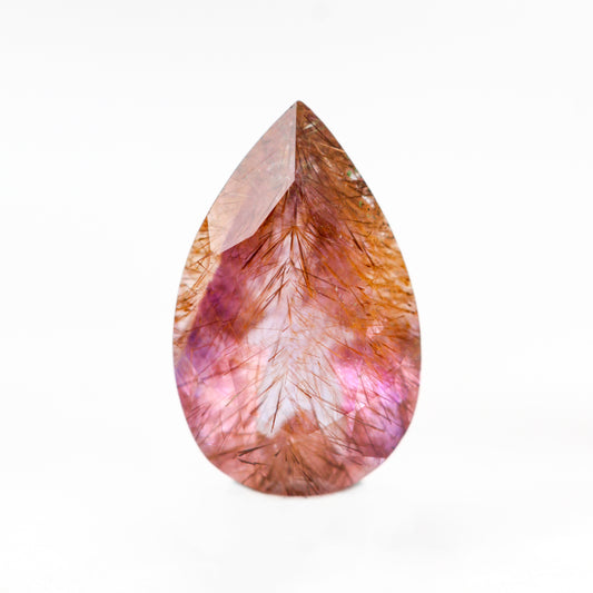 0.70 Carat Pink Pear Melody Quartz for Custom Work - Inventory Code PMQ070 - Midwinter Co. Alternative Bridal Rings and Modern Fine Jewelry