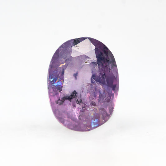 1.01 Carat Purple Oval Sapphire for Custom Work - Inventory Code POS101 - Midwinter Co. Alternative Bridal Rings and Modern Fine Jewelry
