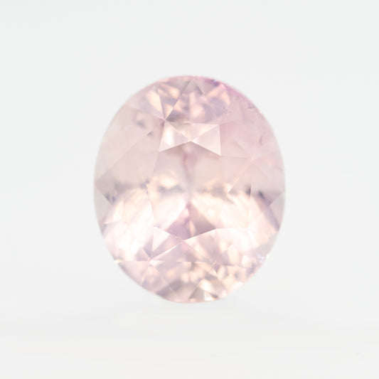 3.65 Carat Pink Oval Sapphire for Custom Work - Inventory Code POS365 - Midwinter Co. Alternative Bridal Rings and Modern Fine Jewelry