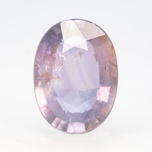 4.47 Carat Purple Oval Sapphire for Custom Work - Inventory Code POS447 - Midwinter Co. Alternative Bridal Rings and Modern Fine Jewelry
