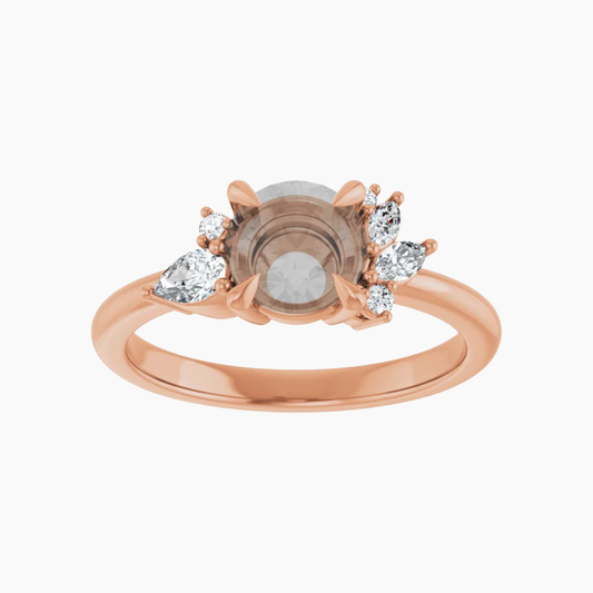 Polaris Setting - Midwinter Co. Alternative Bridal Rings and Modern Fine Jewelry