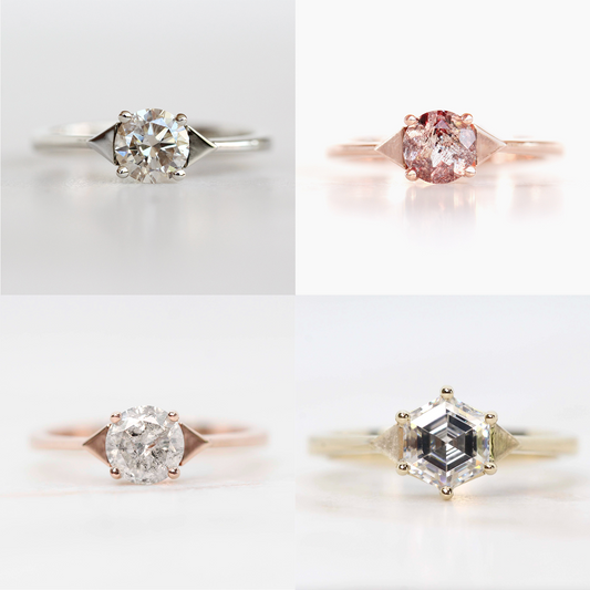 Quinta Setting - Midwinter Co. Alternative Bridal Rings and Modern Fine Jewelry