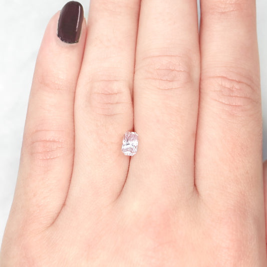 1.01 Carat John Dyer Regal Radiant Clear Pink Sapphire for Custom Work - Inventory Code RRPS101 - Midwinter Co. Alternative Bridal Rings and Modern Fine Jewelry