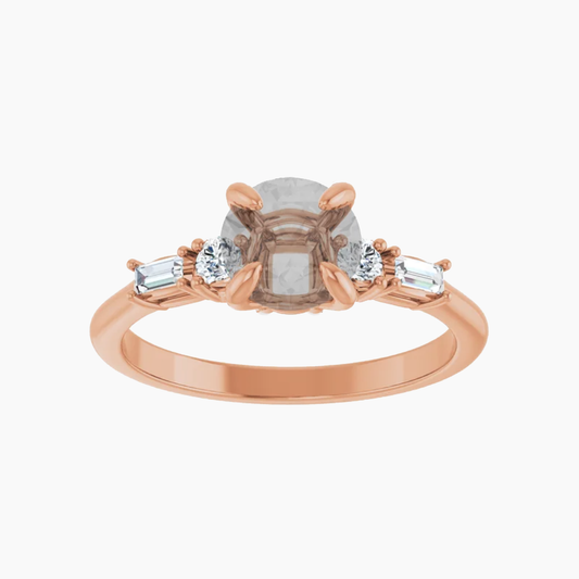 River Setting - Midwinter Co. Alternative Bridal Rings and Modern Fine Jewelry