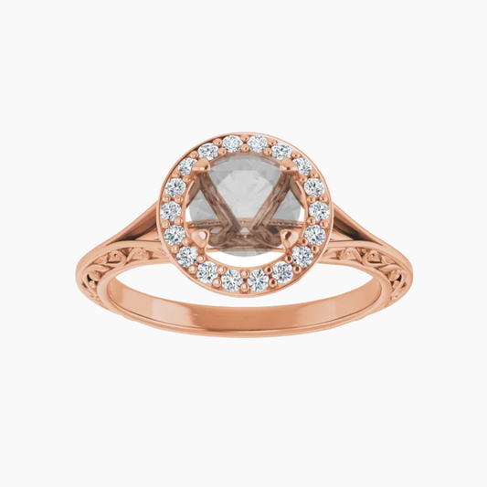 Rosie Setting - Midwinter Co. Alternative Bridal Rings and Modern Fine Jewelry
