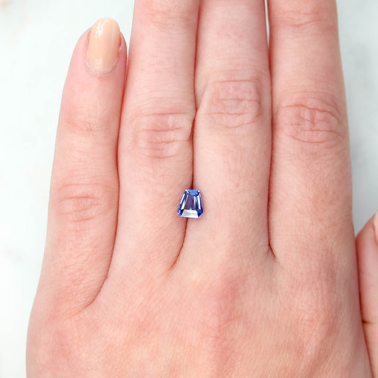 1.02 Carat Blue Shield Sapphire for Custom Work - Inventory Code SBS102 - Midwinter Co. Alternative Bridal Rings and Modern Fine Jewelry