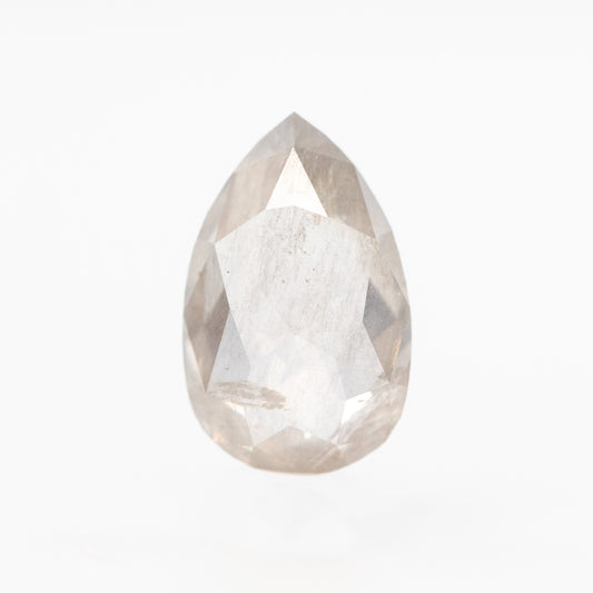 2.00 Carat Gray Pear Salt and Pepper Diamond for Custom Work - Inventory Code SCP200 - Midwinter Co. Alternative Bridal Rings and Modern Fine Jewelry