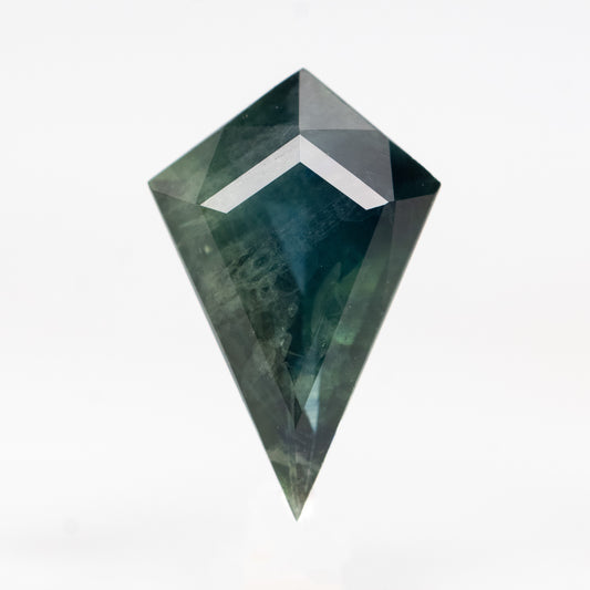 1.19 Carat Australian Teal Kite Sapphire for Custom Work - Inventory Code TKS119 - Midwinter Co. Alternative Bridal Rings and Modern Fine Jewelry