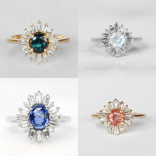 Veda Setting - Midwinter Co. Alternative Bridal Rings and Modern Fine Jewelry