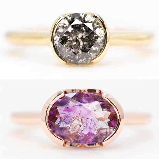 Verbena Setting - Midwinter Co. Alternative Bridal Rings and Modern Fine Jewelry