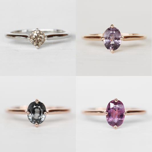 Weston Setting - Midwinter Co. Alternative Bridal Rings and Modern Fine Jewelry