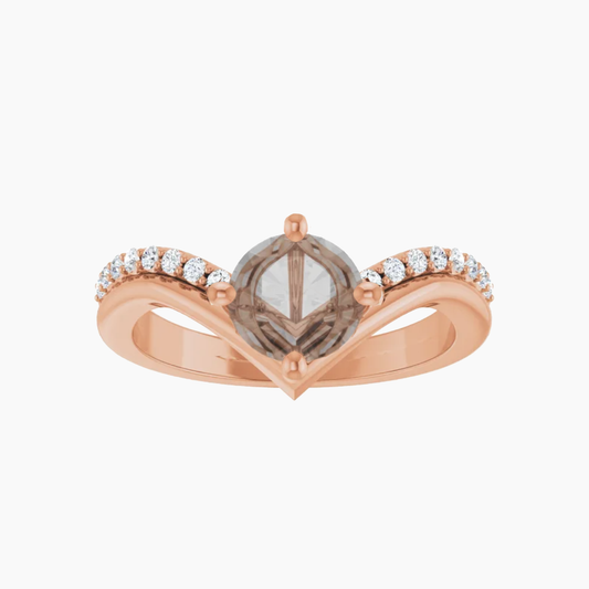 Zahra Setting - Midwinter Co. Alternative Bridal Rings and Modern Fine Jewelry