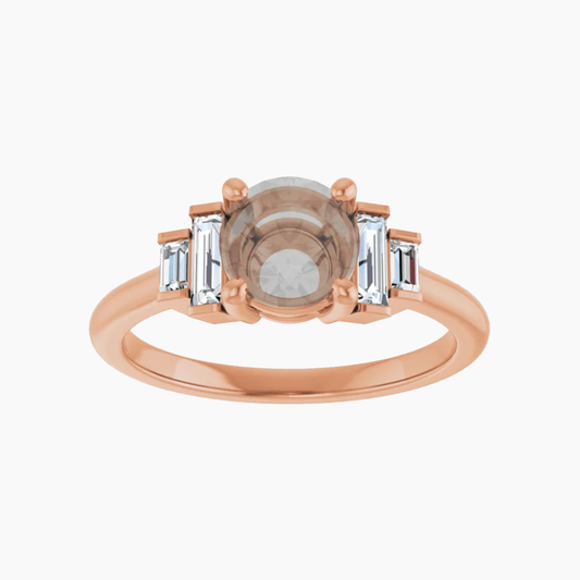Zan Setting - Midwinter Co. Alternative Bridal Rings and Modern Fine Jewelry