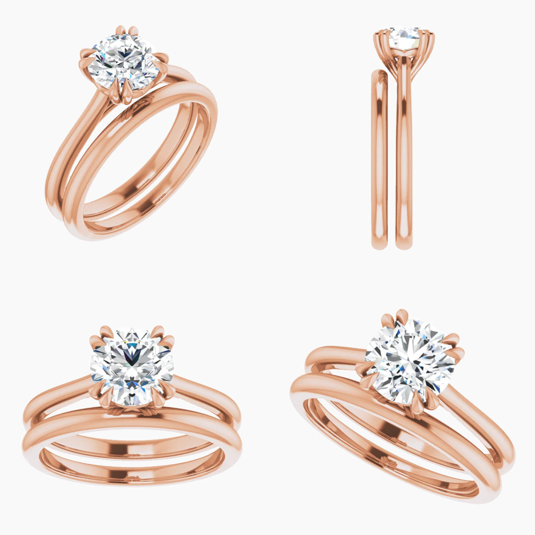 Nesta Setting - Midwinter Co. Alternative Bridal Rings and Modern Fine Jewelry