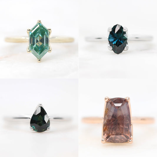 Petal Setting - Midwinter Co. Alternative Bridal Rings and Modern Fine Jewelry
