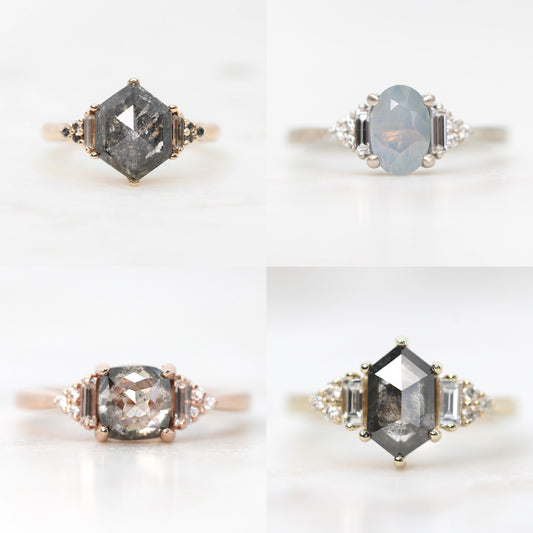 Autumn Setting - Midwinter Co. Alternative Bridal Rings and Modern Fine Jewelry