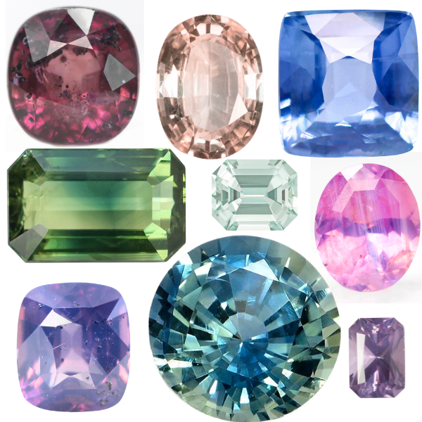 Unique Sapphires for Custom Work