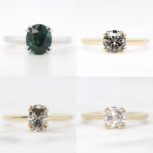 Nesta Setting - Midwinter Co. Alternative Bridal Rings and Modern Fine Jewelry