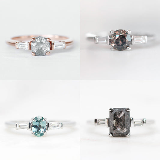 Leilani Setting - Midwinter Co. Alternative Bridal Rings and Modern Fine Jewelry
