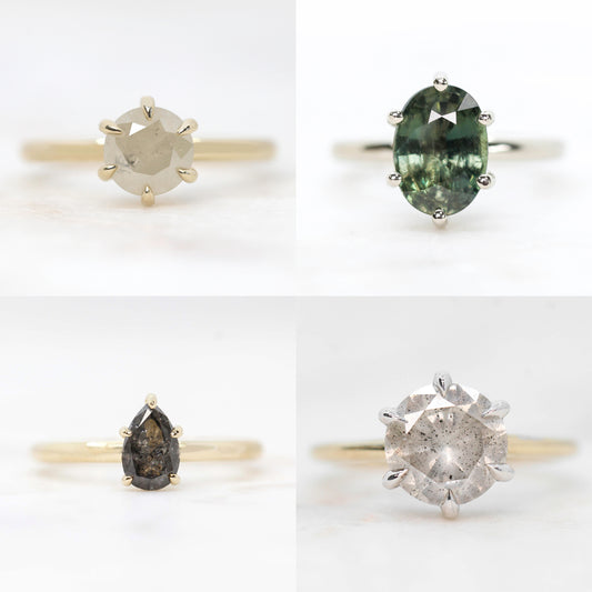 Charlotte Setting - Midwinter Co. Alternative Bridal Rings and Modern Fine Jewelry