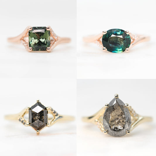 Kennedy Setting - Midwinter Co. Alternative Bridal Rings and Modern Fine Jewelry