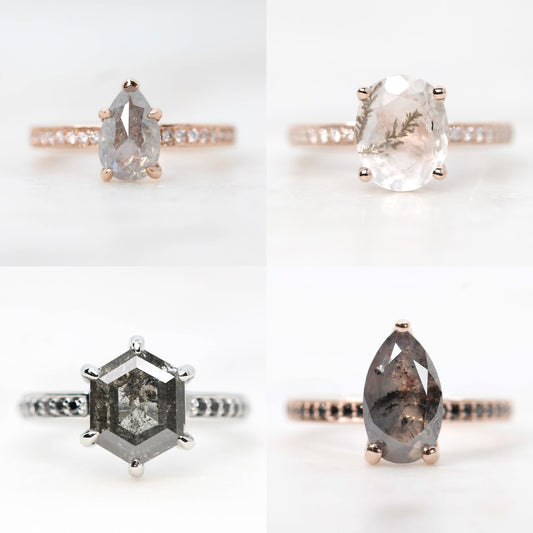 Tatum Setting - Midwinter Co. Alternative Bridal Rings and Modern Fine Jewelry