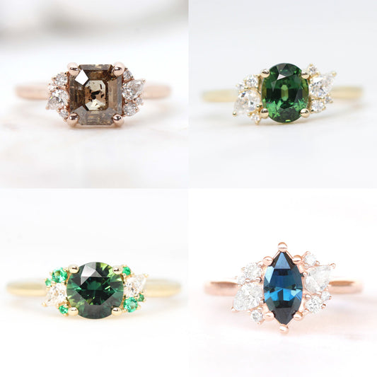 Sable Setting - Midwinter Co. Alternative Bridal Rings and Modern Fine Jewelry