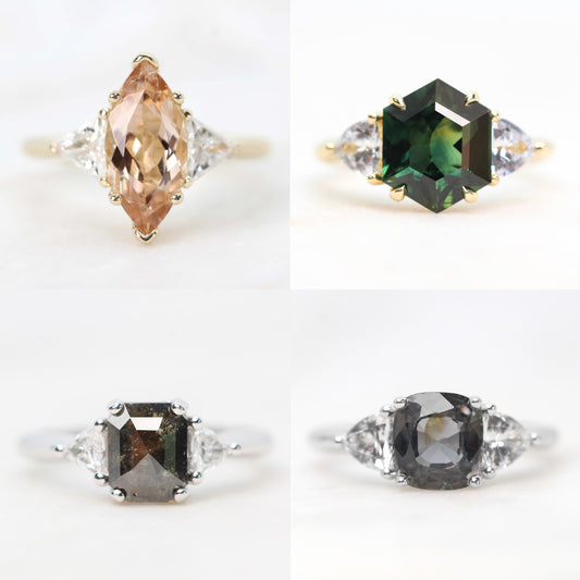 Nolen Setting - Midwinter Co. Alternative Bridal Rings and Modern Fine Jewelry