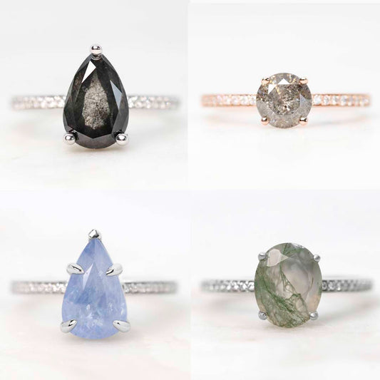Imani Setting - Midwinter Co. Alternative Bridal Rings and Modern Fine Jewelry