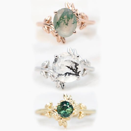Sara setting - Midwinter Co. Alternative Bridal Rings and Modern Fine Jewelry