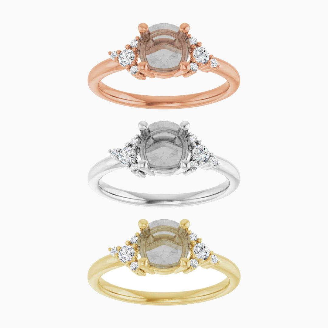 Marley Setting - Midwinter Co. Alternative Bridal Rings and Modern Fine Jewelry