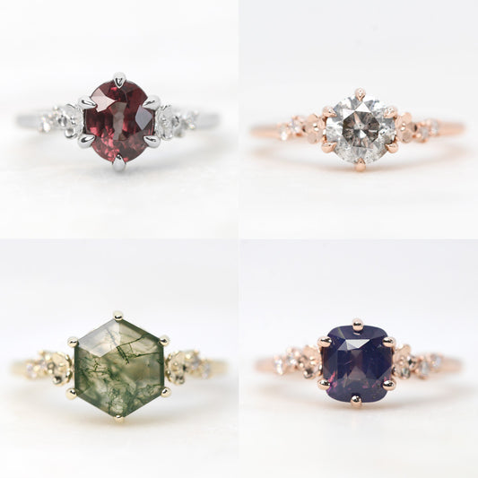 Meadow Setting - Midwinter Co. Alternative Bridal Rings and Modern Fine Jewelry