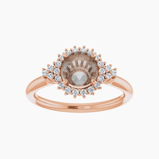 Nanette Setting - Midwinter Co. Alternative Bridal Rings and Modern Fine Jewelry