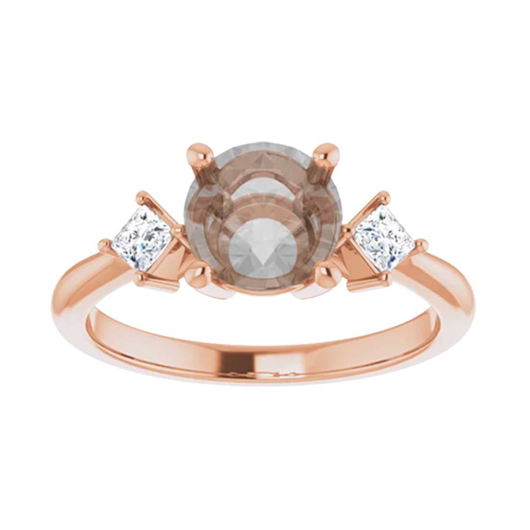 Angelique Setting - Midwinter Co. Alternative Bridal Rings and Modern Fine Jewelry