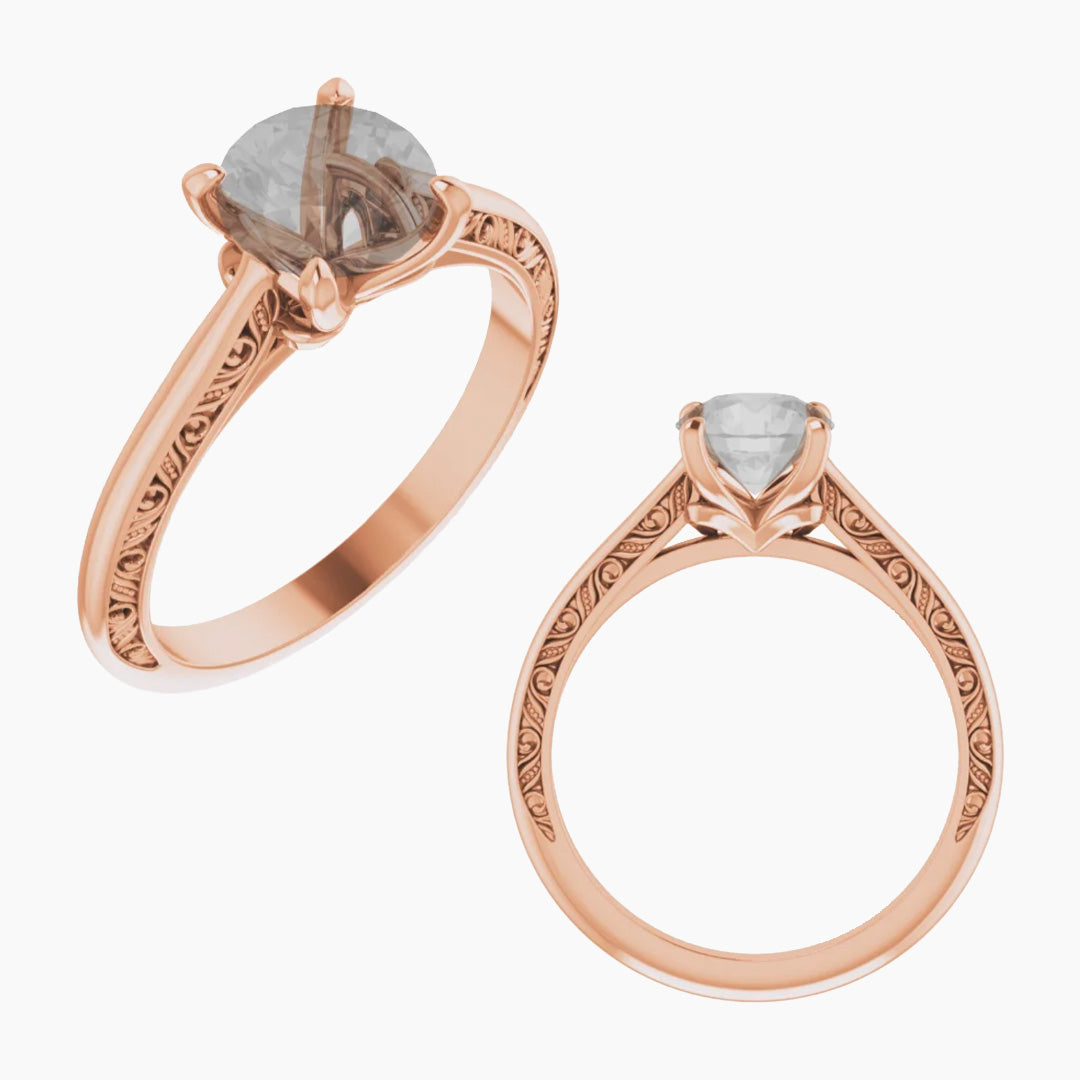 Vivienne Setting - Midwinter Co. Alternative Bridal Rings and Modern Fine Jewelry