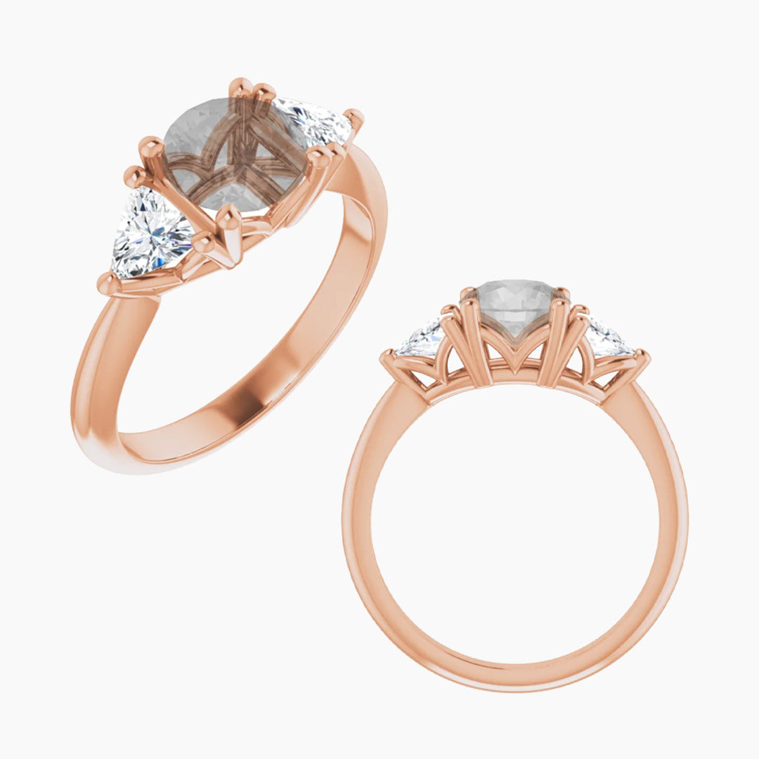 Nolen Setting - Midwinter Co. Alternative Bridal Rings and Modern Fine Jewelry