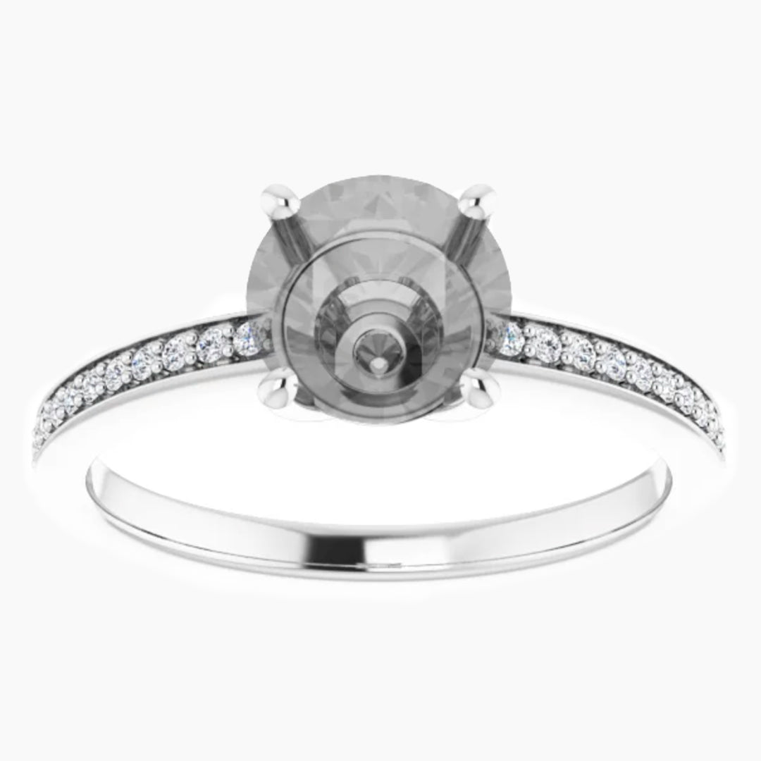 Imani Setting - Midwinter Co. Alternative Bridal Rings and Modern Fine Jewelry