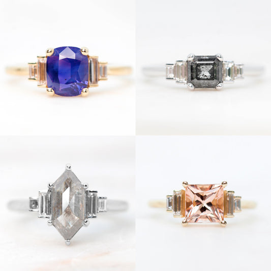 Zan Setting - Midwinter Co. Alternative Bridal Rings and Modern Fine Jewelry