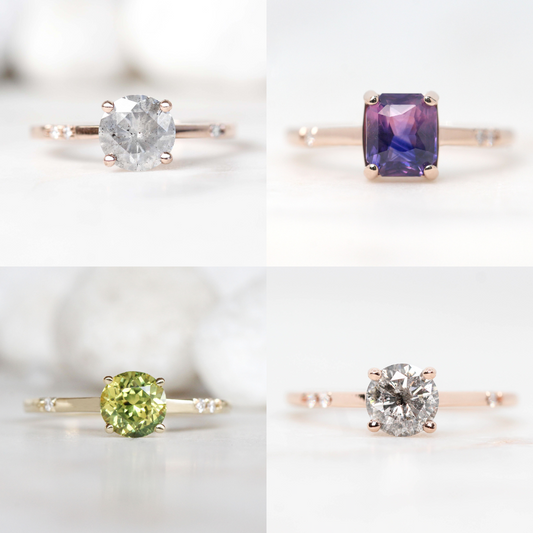 Xavier Setting - Midwinter Co. Alternative Bridal Rings and Modern Fine Jewelry