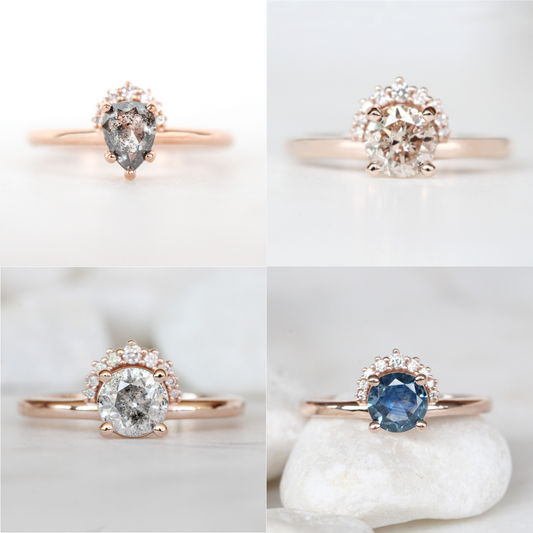 Lonnie Setting - Midwinter Co. Alternative Bridal Rings and Modern Fine Jewelry
