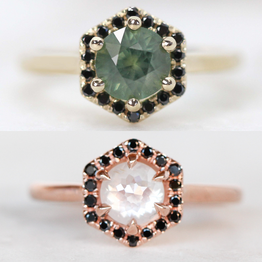 Sia setting - Midwinter Co. Alternative Bridal Rings and Modern Fine Jewelry