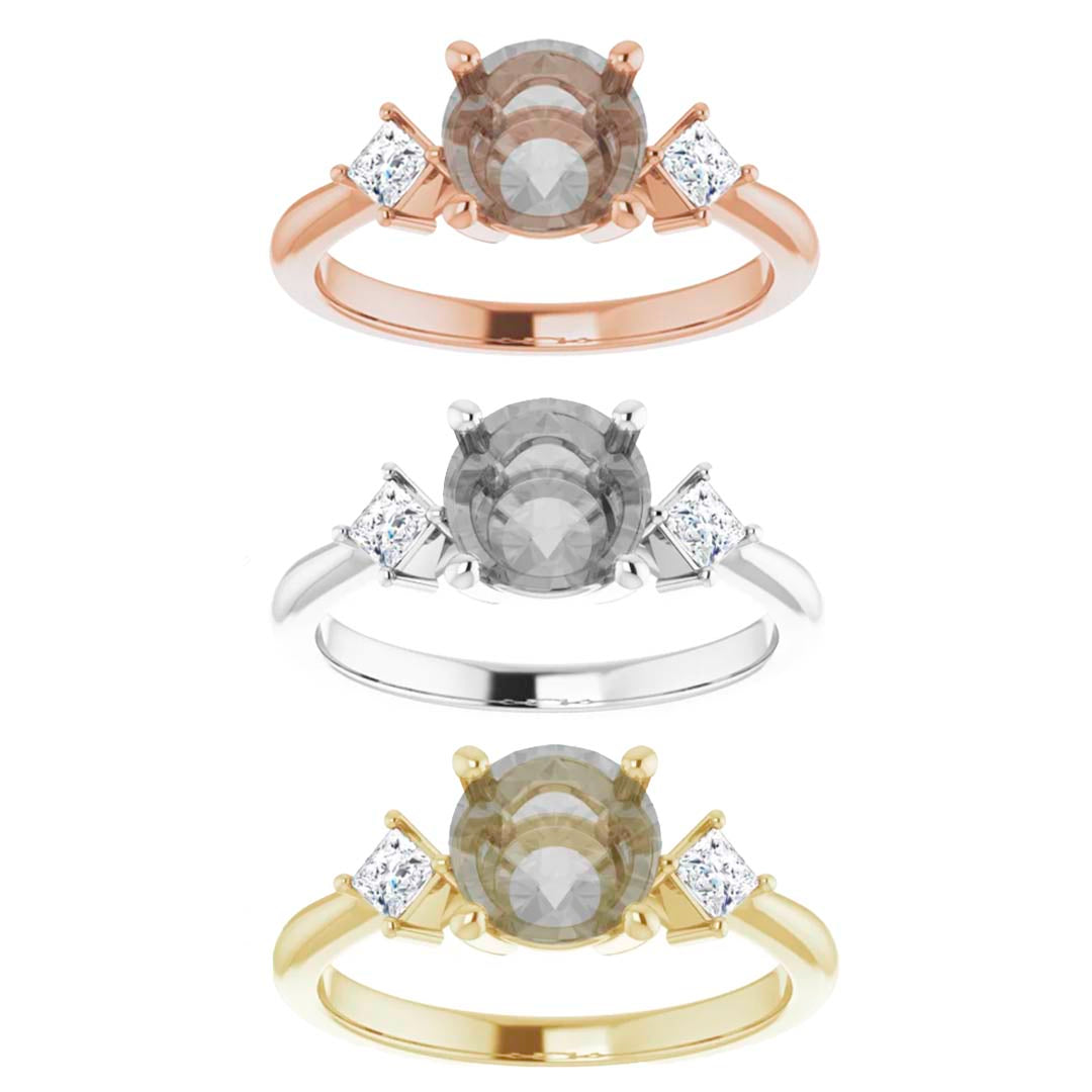 Angelique setting - Midwinter Co. Alternative Bridal Rings and Modern Fine Jewelry